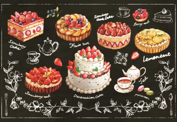 アートデザイン展 ≪ sakuraba 個展『色鉛筆洋菓子展 Happy